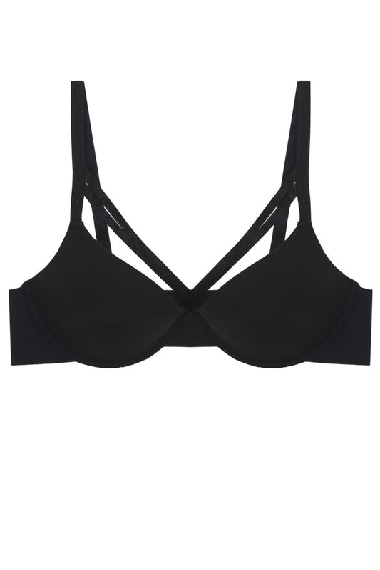 Caged Plunge Bra W/ Underwire - Absolute Fashion 2020