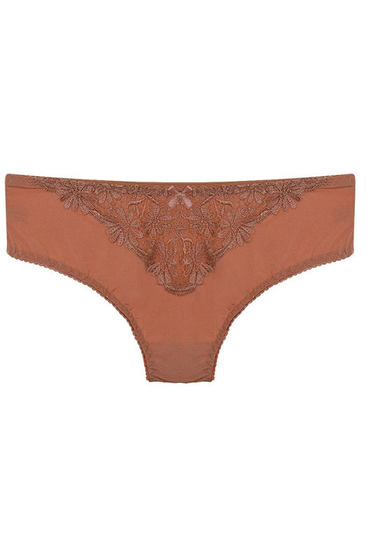 Floral Embroidery Hipster W/ Mesh Back - Absolute Fashion 2020