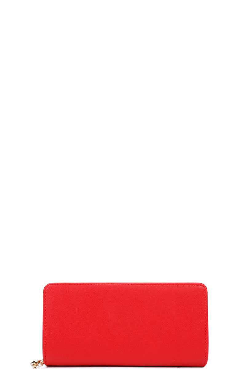 Fashion Solid Color Long Wallet - Absolute Fashion 2020