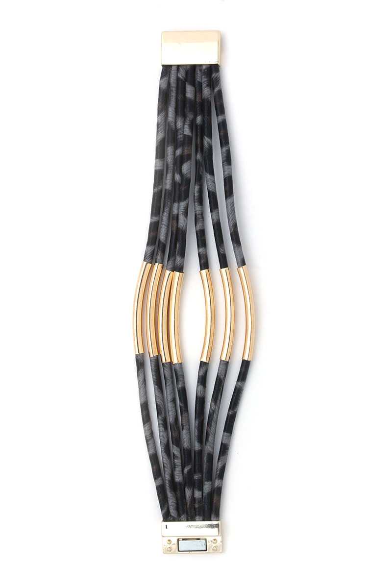 Animal Print Magnetic Bracelet - Absolute Fashion 2020