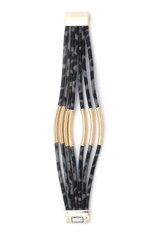 Animal Print Magnetic Bracelet - Absolute Fashion 2020