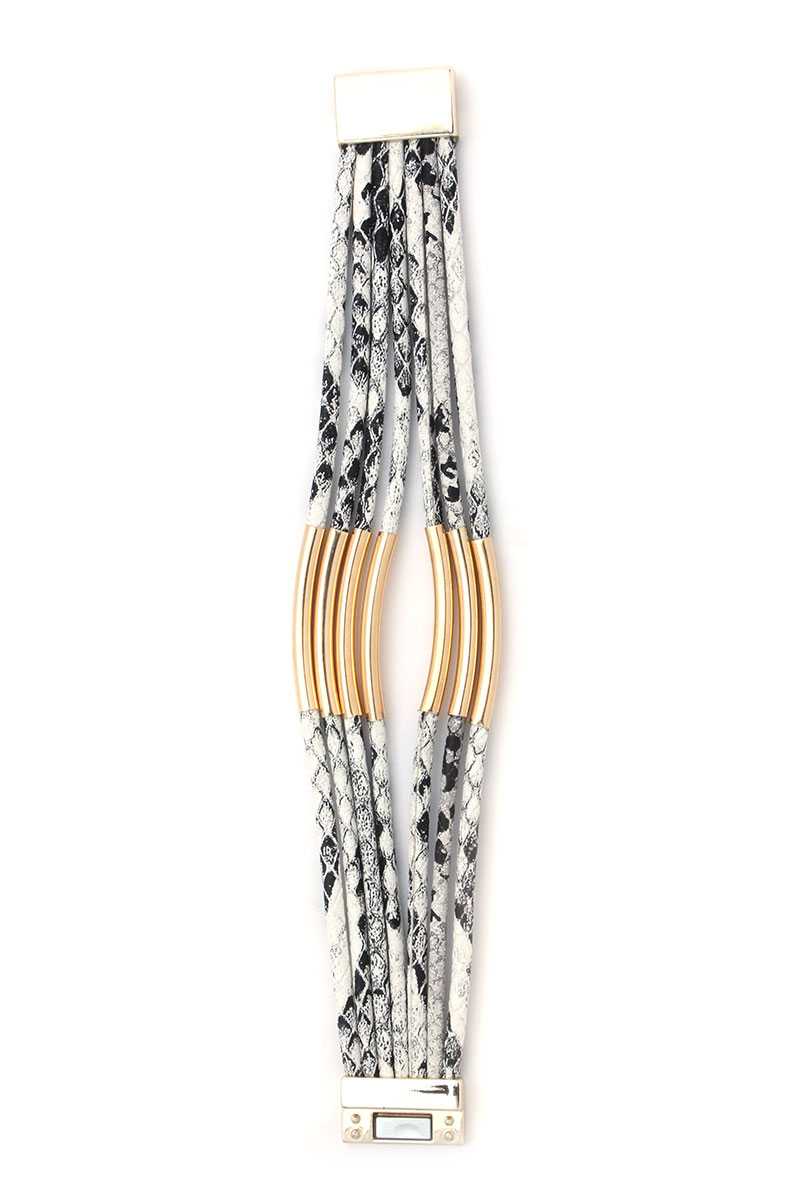 Animal Print Magnetic Bracelet - Absolute Fashion 2020
