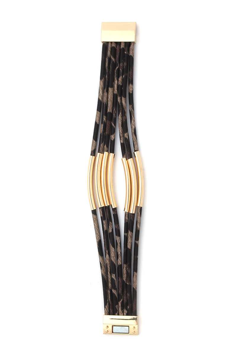 Animal Print Magnetic Bracelet - Absolute Fashion 2020