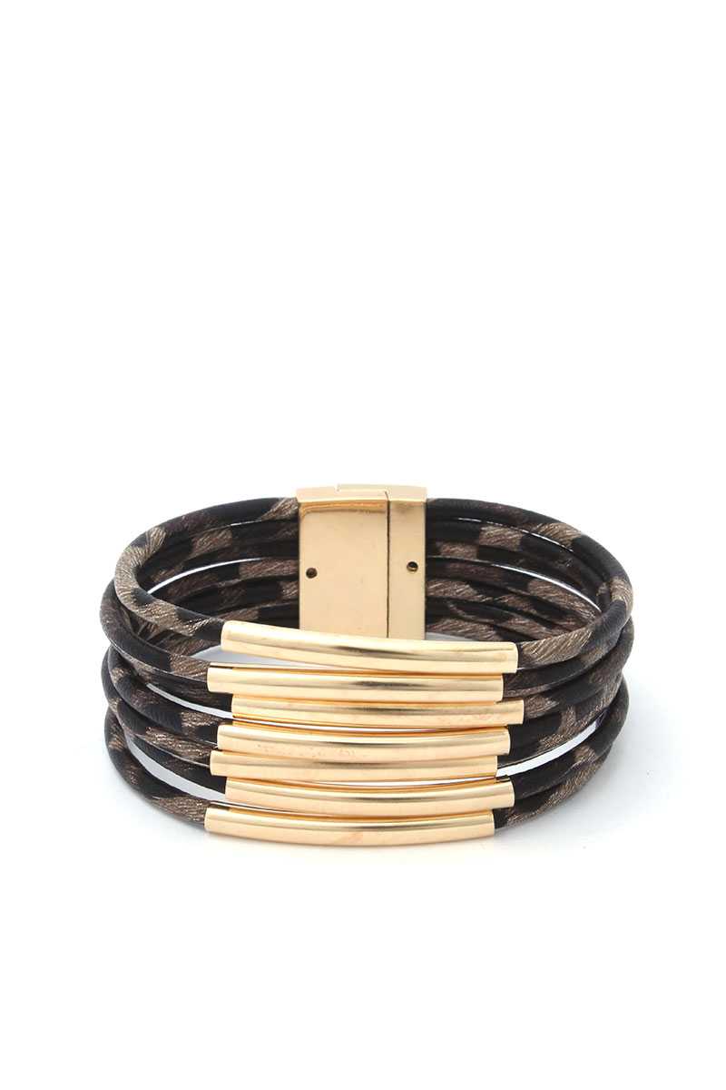 Animal Print Magnetic Bracelet - Absolute Fashion 2020