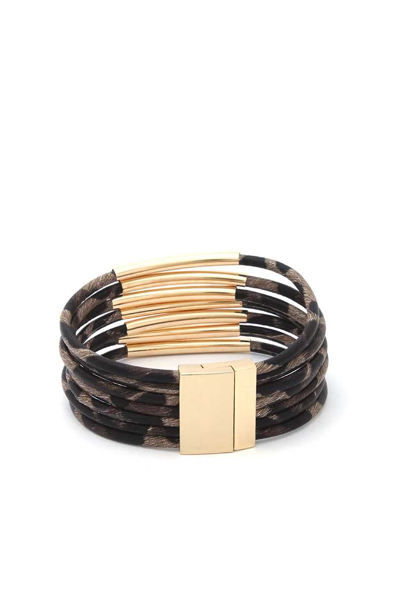 Animal Print Magnetic Bracelet - Absolute Fashion 2020
