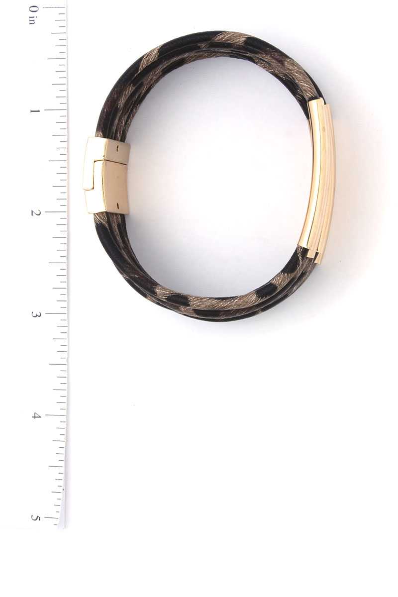 Animal Print Magnetic Bracelet - Absolute Fashion 2020