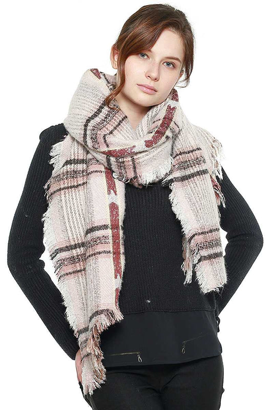 Soft Plaid Check Scarf - Absolute Fashion 2020
