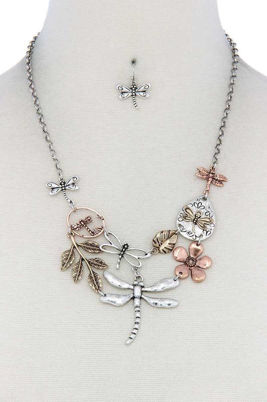 Dragonfly Bib Necklace - Absolute Fashion 2020