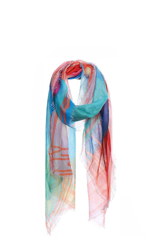 Soft Stylish Rainbow Color Scarf - Absolute Fashion 2020