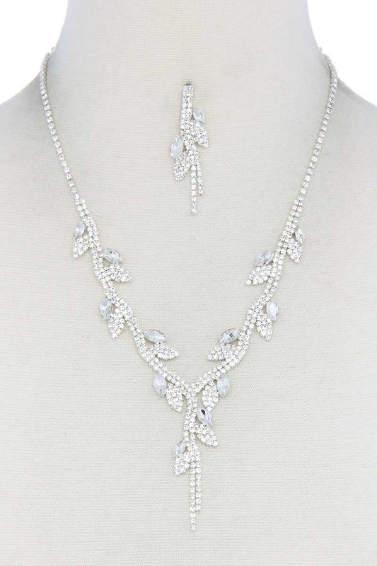 Rhinestone Necklace - Absolute Fashion 2020