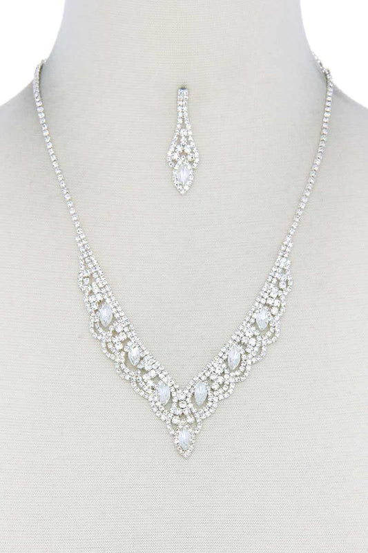 Rhinestone Necklace - Absolute Fashion 2020