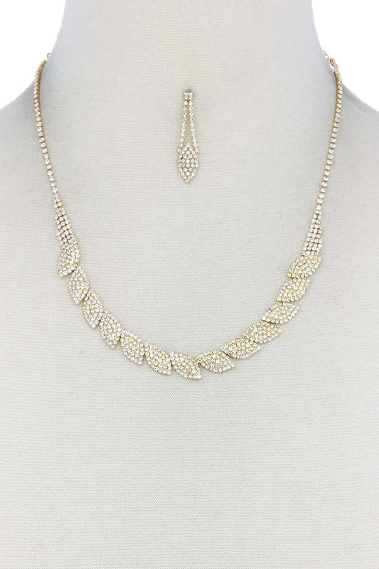 Rhinestone Necklace - Absolute Fashion 2020
