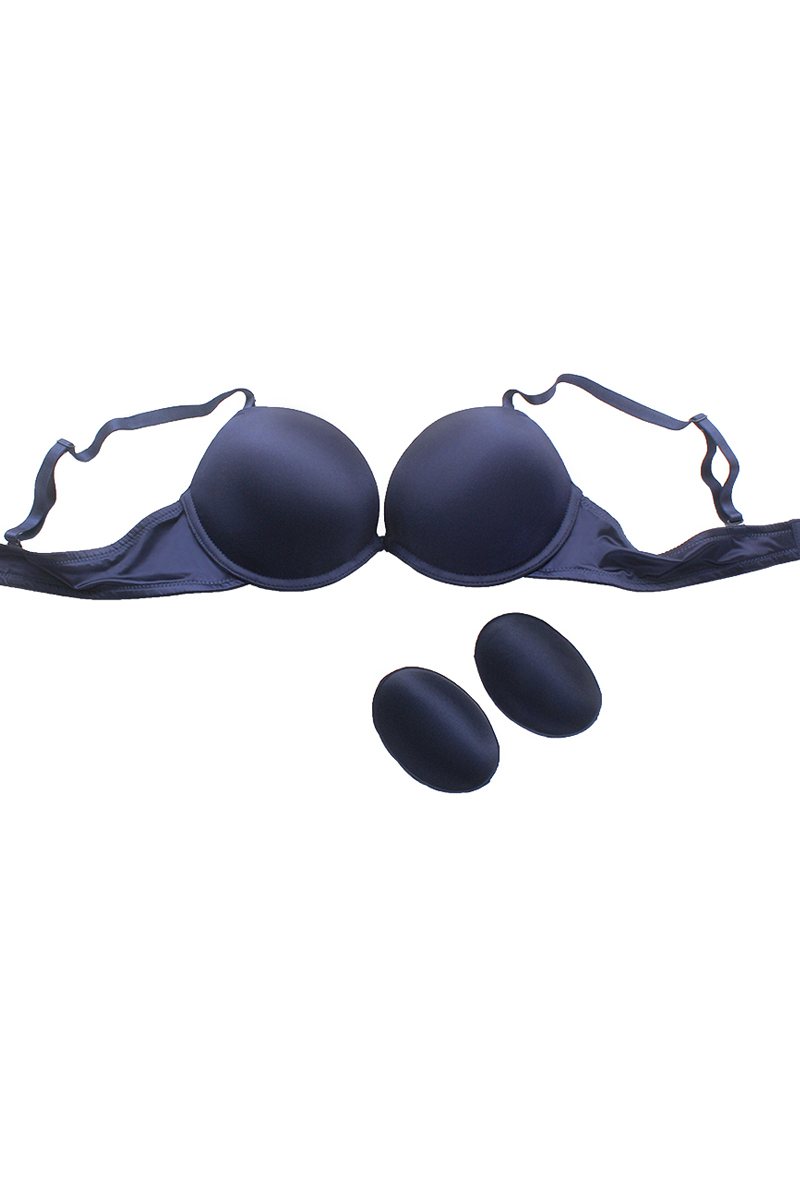 Shinny Push-up Plunge Bra - Absolute Fashion 2020