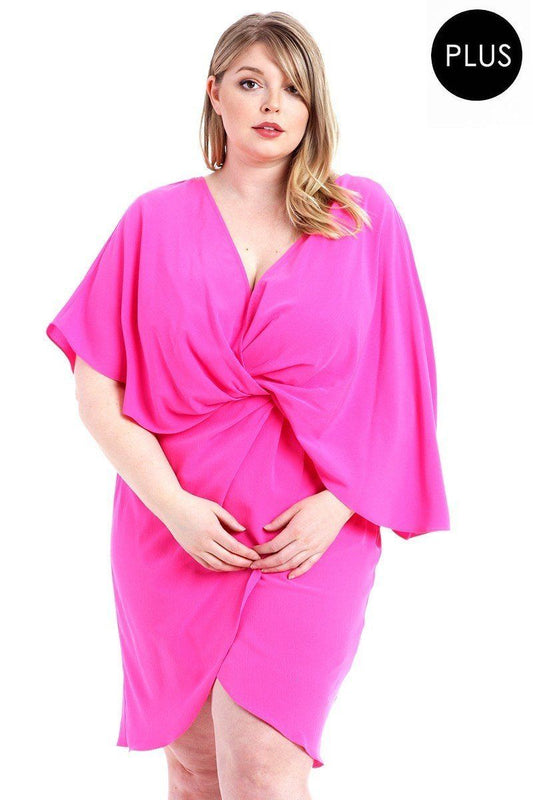 Woven Fabric Stretch Dress - Absolute Fashion 2020
