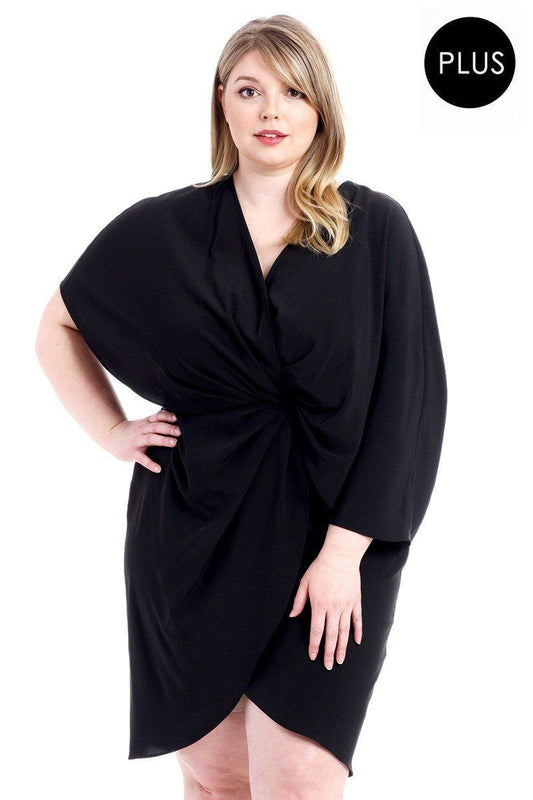 Woven Fabric Stretch Dress - Absolute Fashion 2020