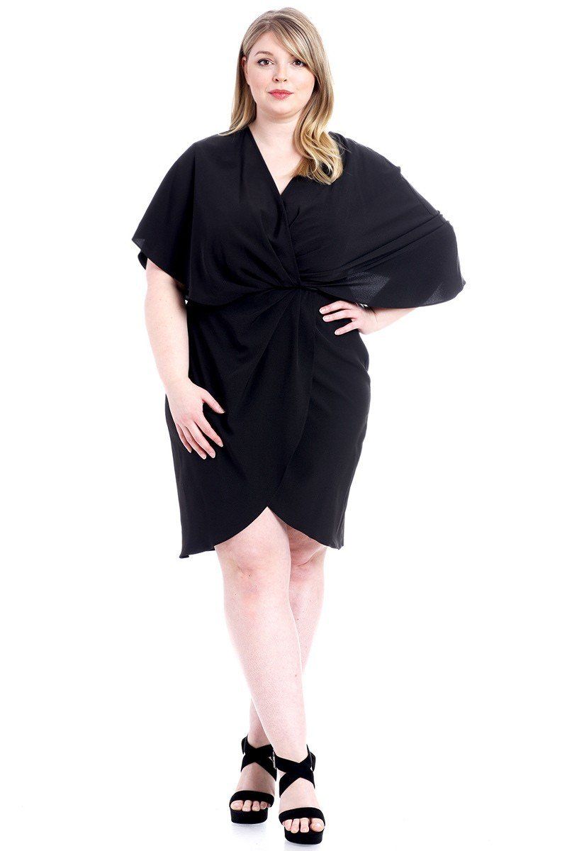 Woven Fabric Stretch Dress - Absolute Fashion 2020