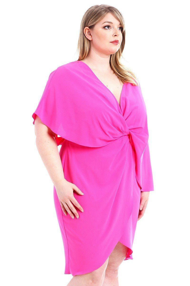 Woven Fabric Stretch Dress - Absolute Fashion 2020