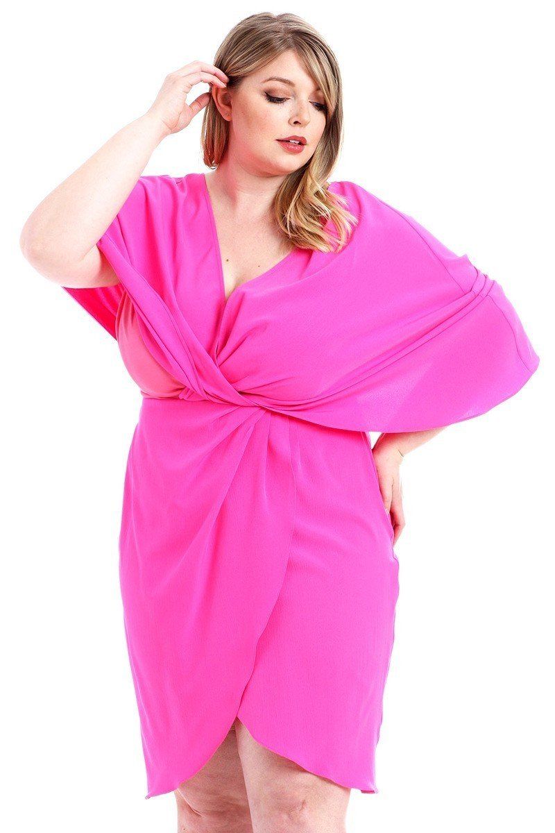 Woven Fabric Stretch Dress - Absolute Fashion 2020