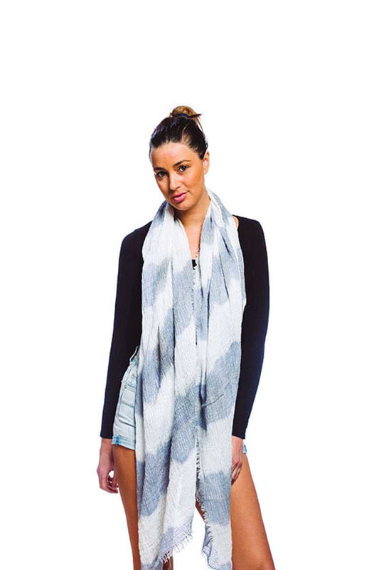 Tie Dye Oblong Scarf - Absolute Fashion 2020