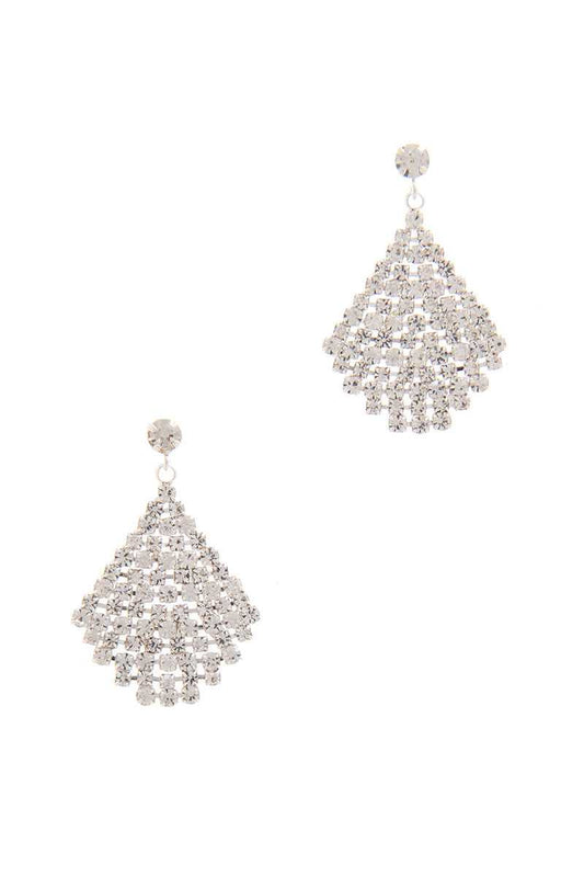 Rhinestone Drop Earring - Absolute Fashion 2020