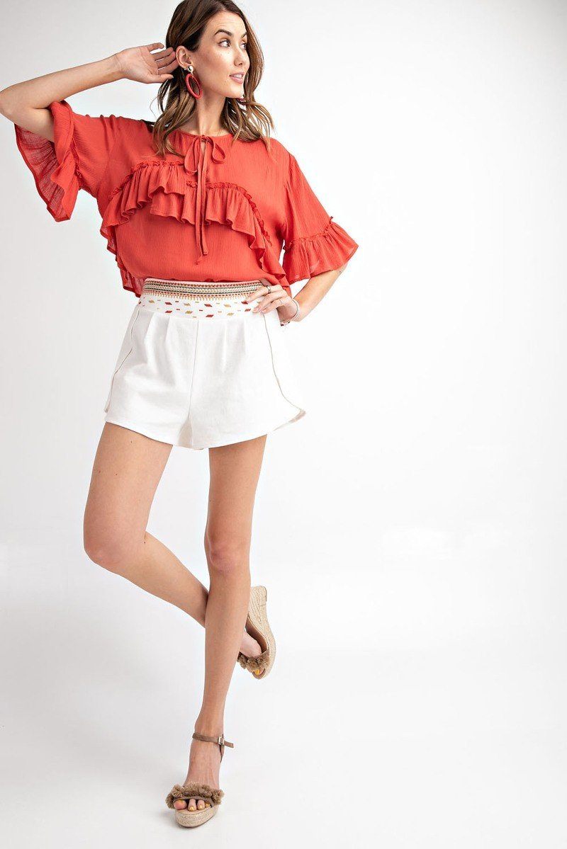 High Rise Waist Shorts - Absolute Fashion 2020
