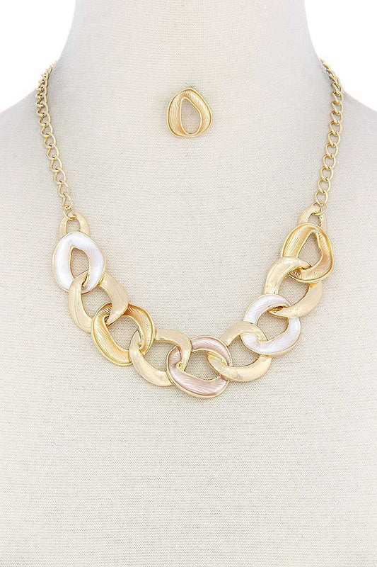 Circle Link Necklace - Absolute Fashion 2020