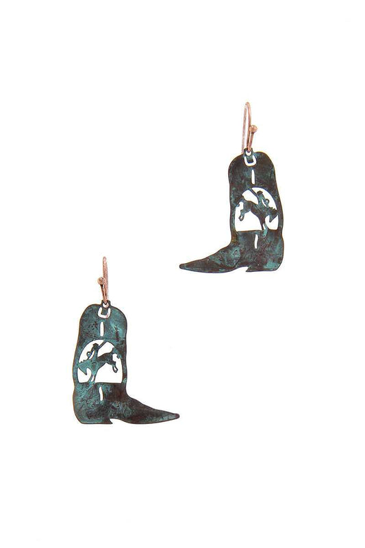 Cowboy Boot Earring - Absolute Fashion 2020