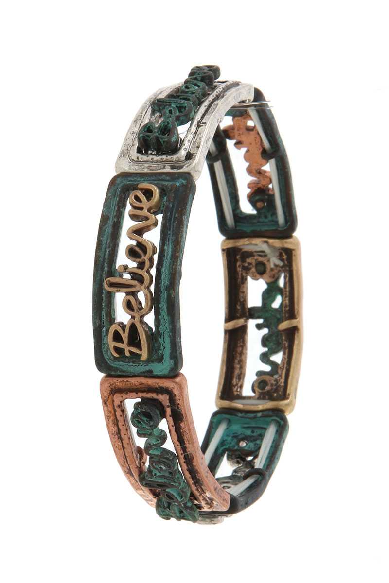 Believe Stretch Bracelet - Absolute Fashion 2020