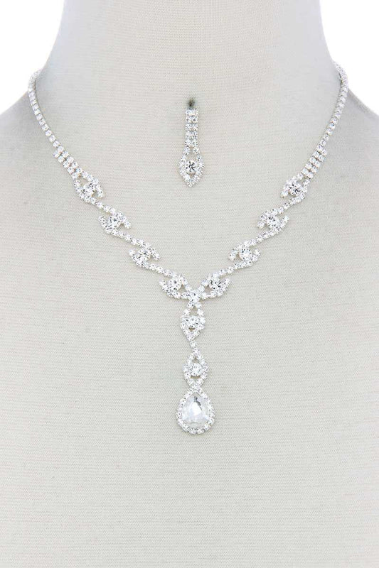 Rhinestone Necklace - Absolute Fashion 2020