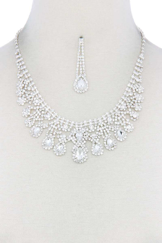 Rhinestone Necklace - Absolute Fashion 2020