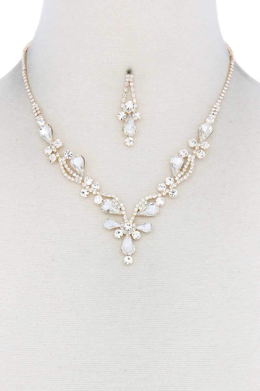 Rhinestone Necklace - Absolute Fashion 2020