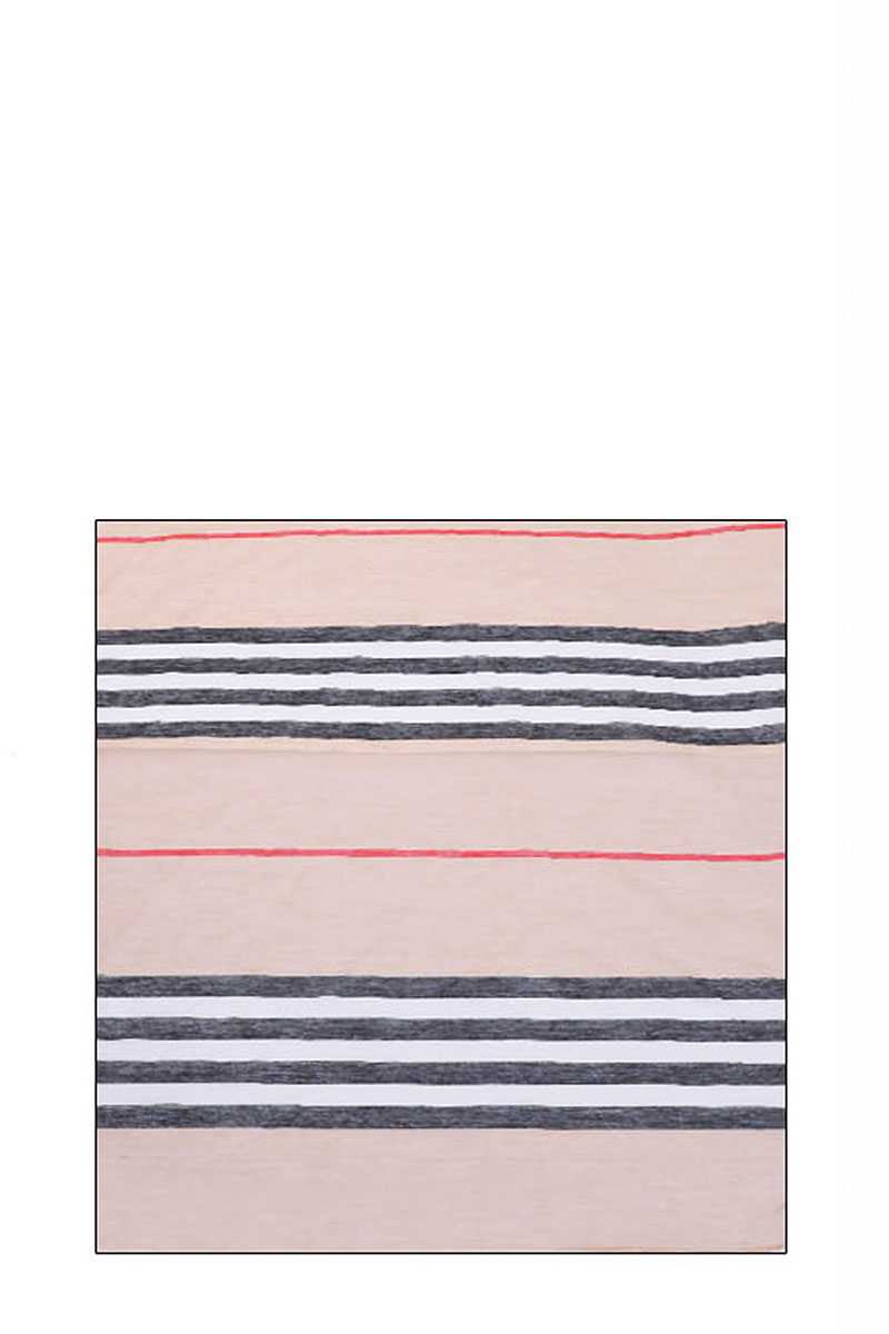 Striped Sheer Scarf - Absolute Fashion 2020