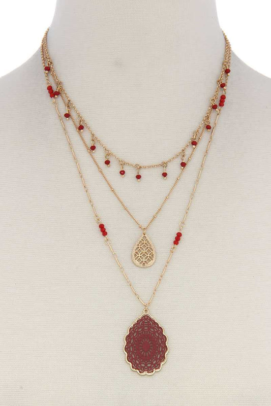 Three Layer Fashion Necklace - Absolute Fashion 2020