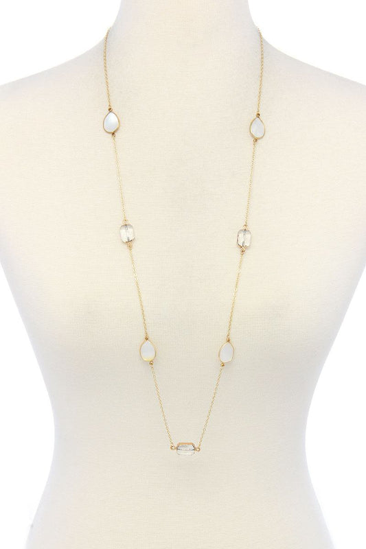 7 Stones Trendy Necklace - Absolute Fashion 2020