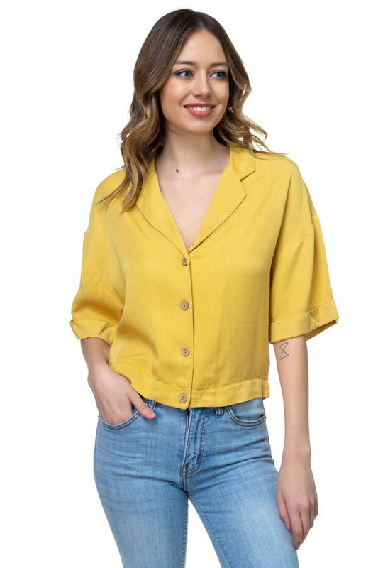 Boxy Button Down Shirt - Absolute Fashion 2020