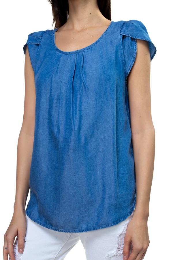 Tulip Sleeve Tencel Shirt - Absolute Fashion 2020