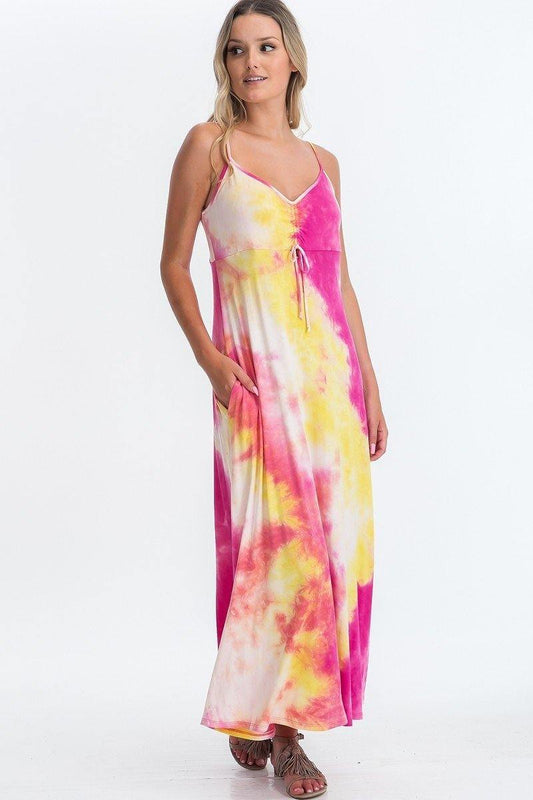 Tie Dye Maxi Dress - Absolute Fashion 2020
