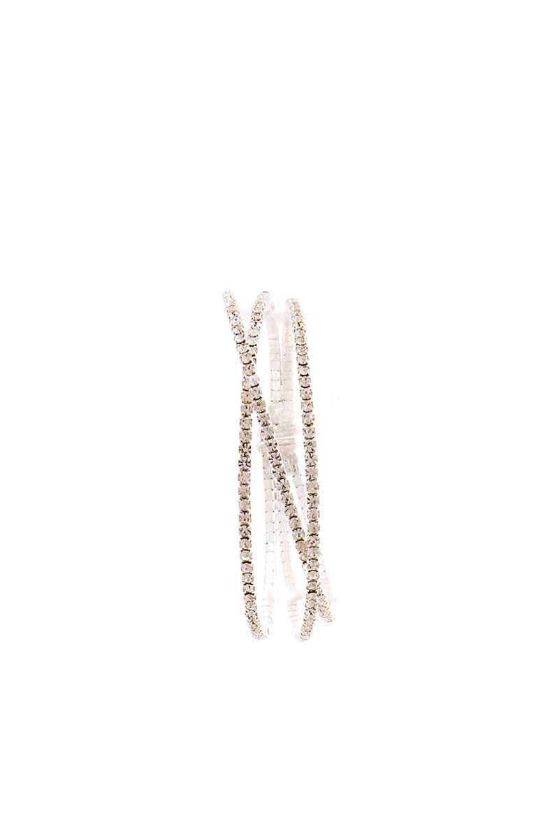 Trendy Multi Layer Rhinestone Bracelet - Absolute Fashion 2020