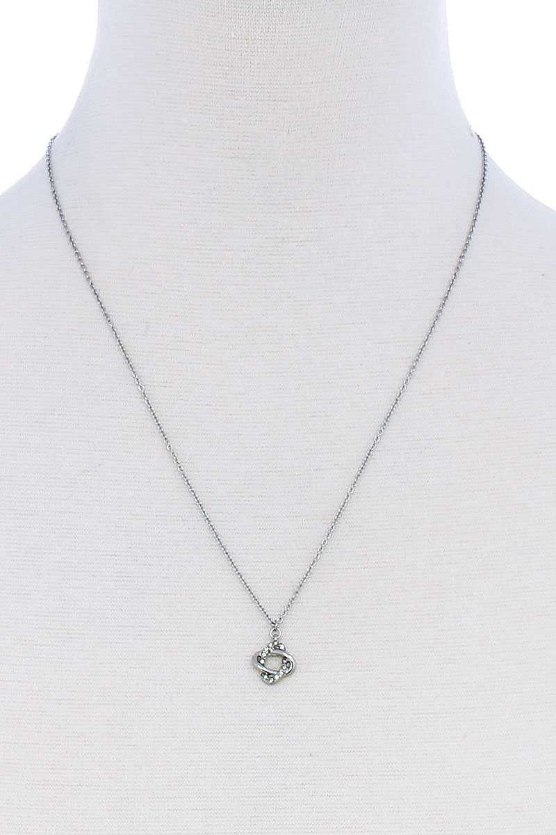Fashion Rhinestone Cute Pendant Necklace - Absolute Fashion 2020