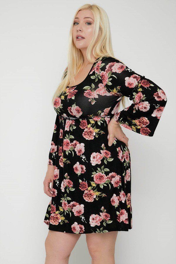 Floral Print Dress - Absolute Fashion 2020