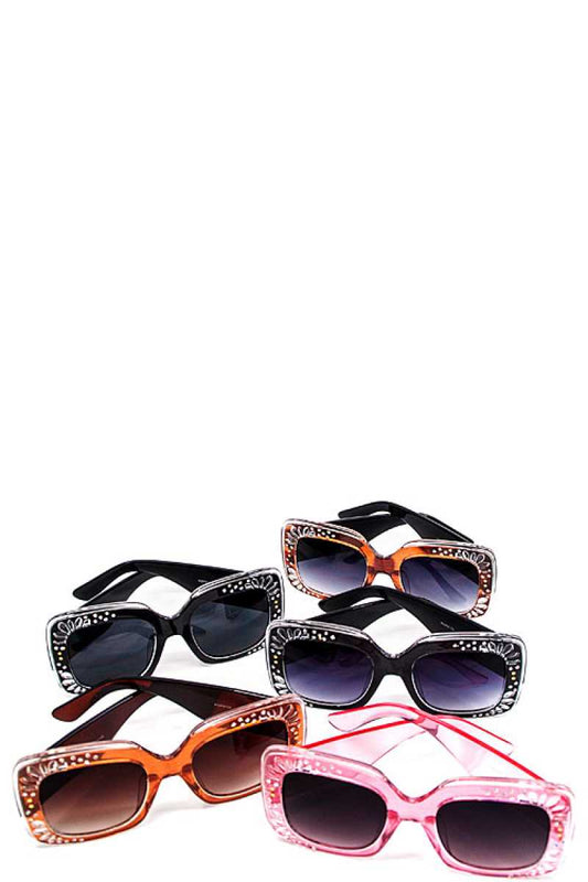 Designer Rhinestone Modern Wayfarer - Absolute Fashion 2020