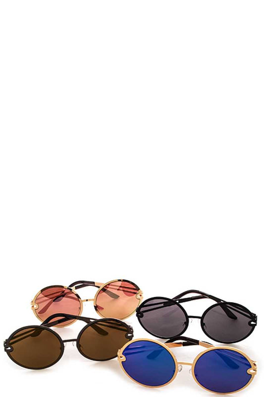 Fashion Round Sleek Sunglasses - Absolute Fashion 2020
