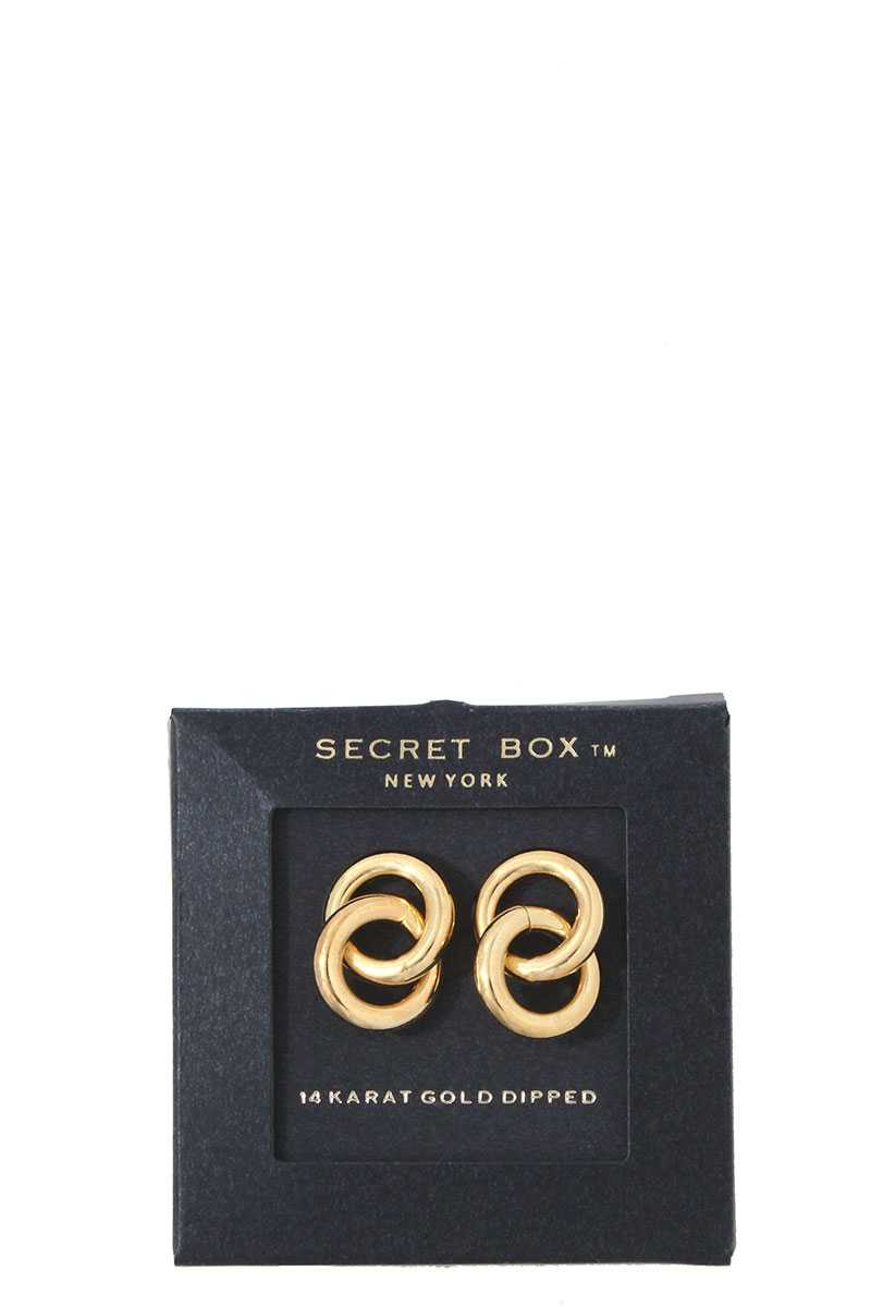 Double Circle Drop Earring - Absolute Fashion 2020