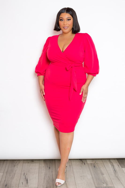 Wrap Midi Dress - Absolute Fashion 2020