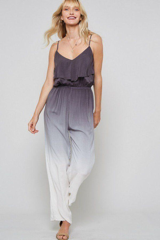 A Ombre Tie-dye Woven Jumpsuit - Absolute Fashion 2020