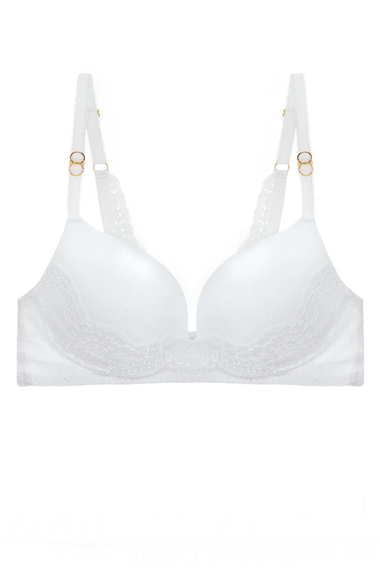 Solid / Lace Demi Bra - Absolute Fashion 2020