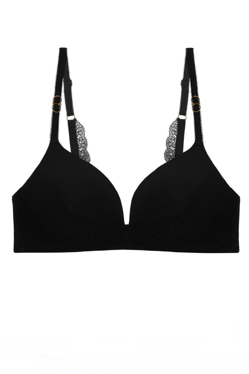 Solid  Lace Demi Bra - Absolute Fashion 2020