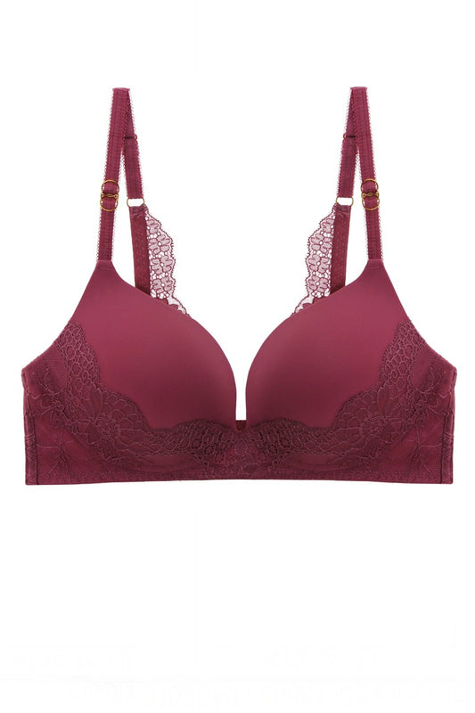 Solid  Lace Demi Bra - Absolute Fashion 2020