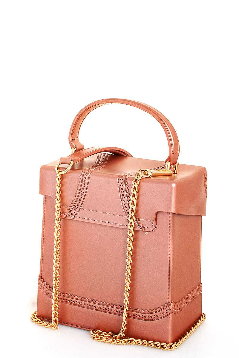 Stylish Cute Square Tender Jelly Crossbody Bag - Absolute Fashion 2020