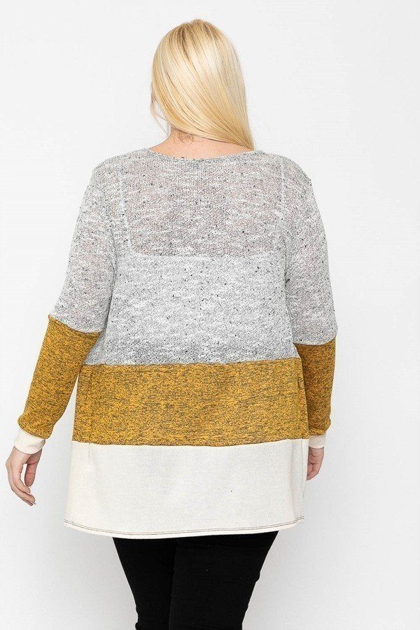 Color Block, Lightweight Cardigan - Absolute Fashion 2020
